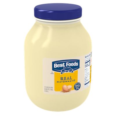 Best Foods® Real Mayonnaise 1 gal 4 pack - Best Foods Real Mayonnaise for Food Service Gallon is a perfect balance of acidic and sweet flavor.